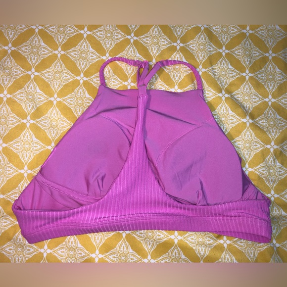 🌴Hurley Women's Standard Quick Dry Ribbed High Neck Goddess Bikini - Picture 9 of 10